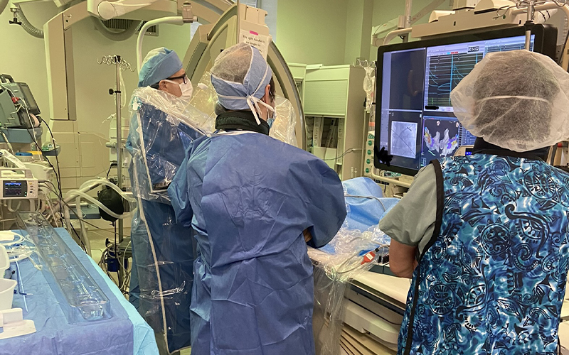 Last October, Dr Vidal Essebag and his team performed a novel atrial fibrillation ablation for the first time in Quebec.