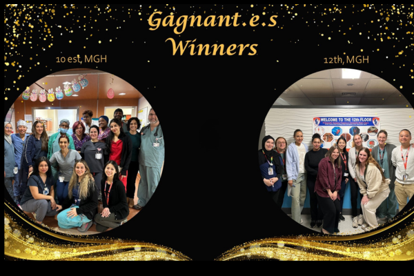 Nursing awards MGH 10 E and 12th floor 2025