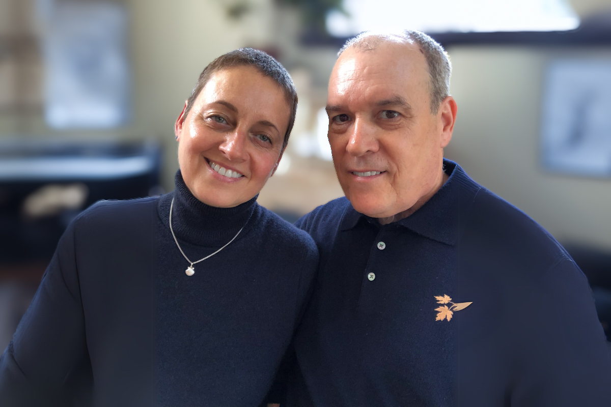 Photo of Claude and his wife