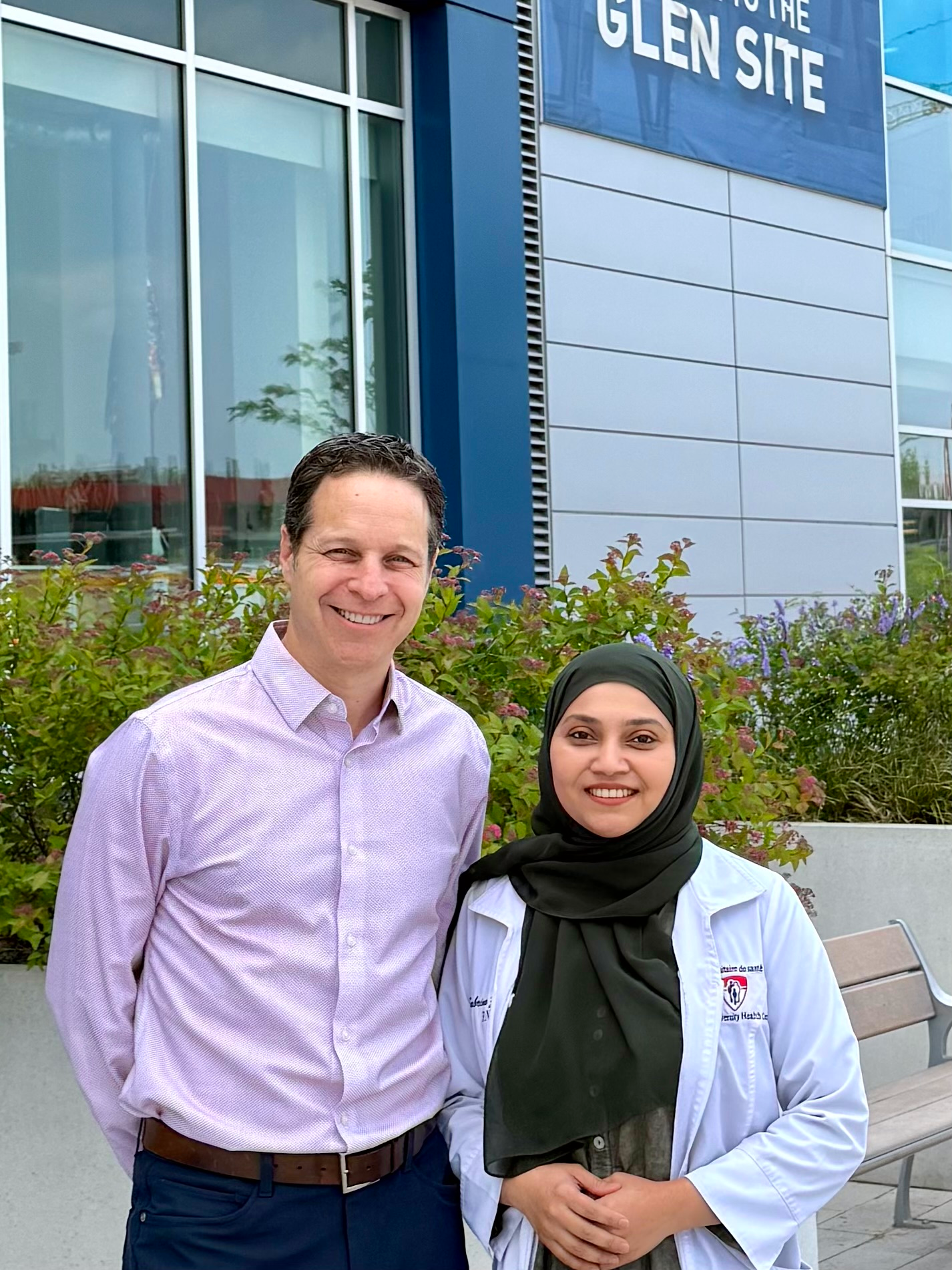 Dr. Gilman and Sabrina
