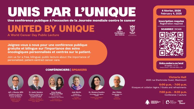 World Cancer Day: Let’s talk about patient-centred cancer care | McGill ...