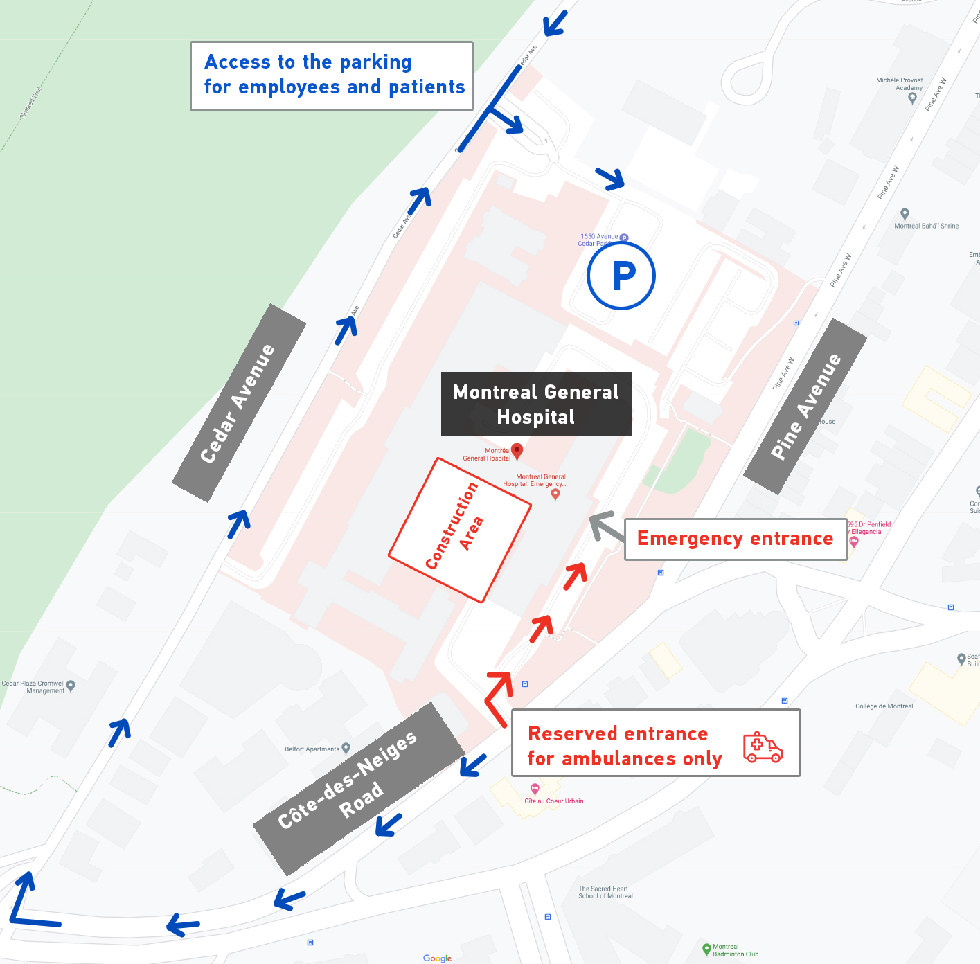 Old Trafford Map