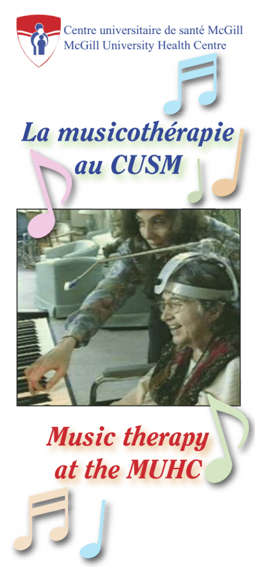 Music therapy pamphlet