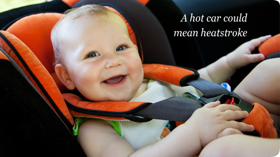 Bag In The Back  Vehicular Heatstroke Prevention, Car Safety For Babies &  Children