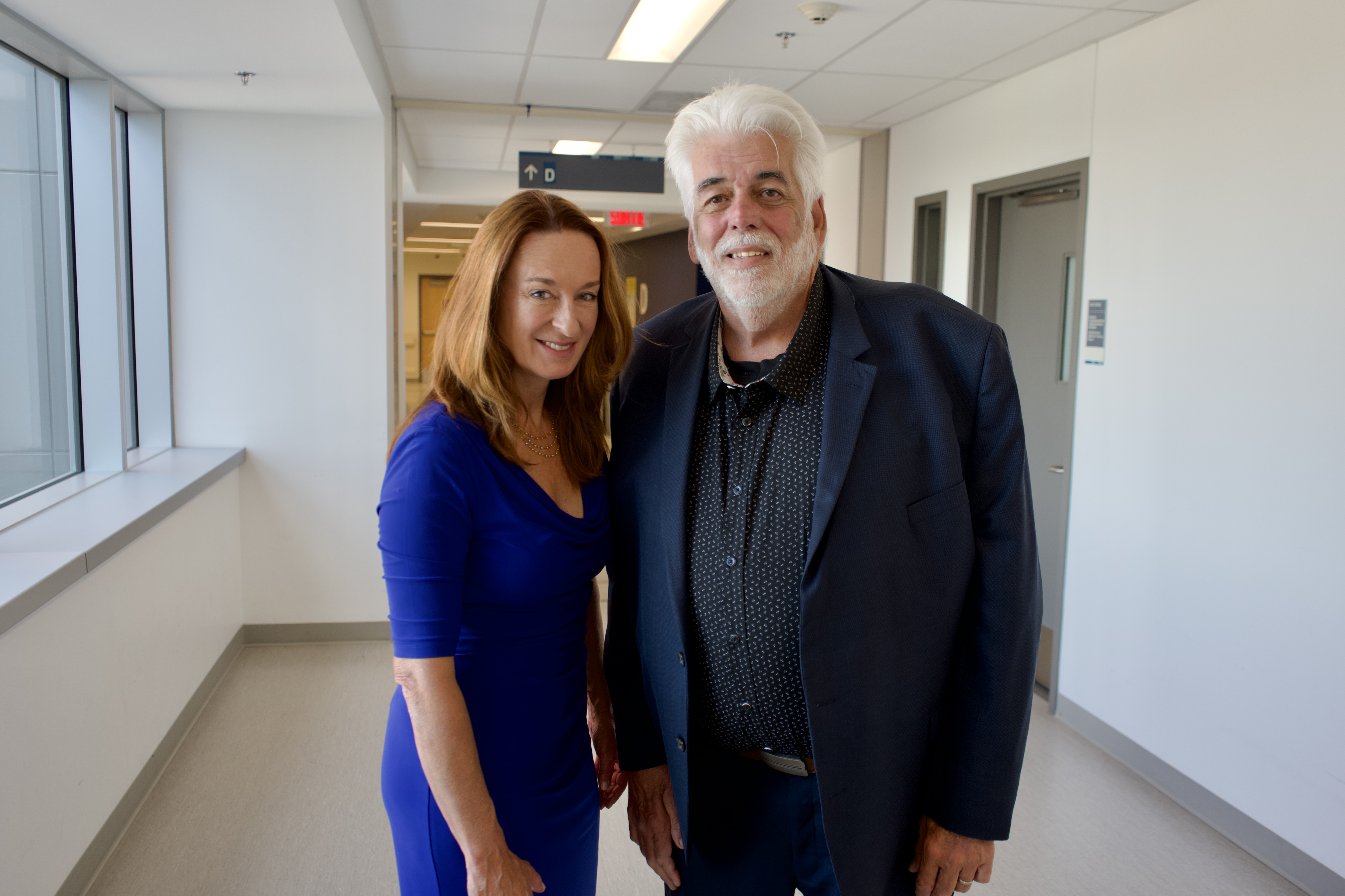 Photo of Dr. Opatrny and Jeff