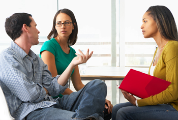 couple in therapy