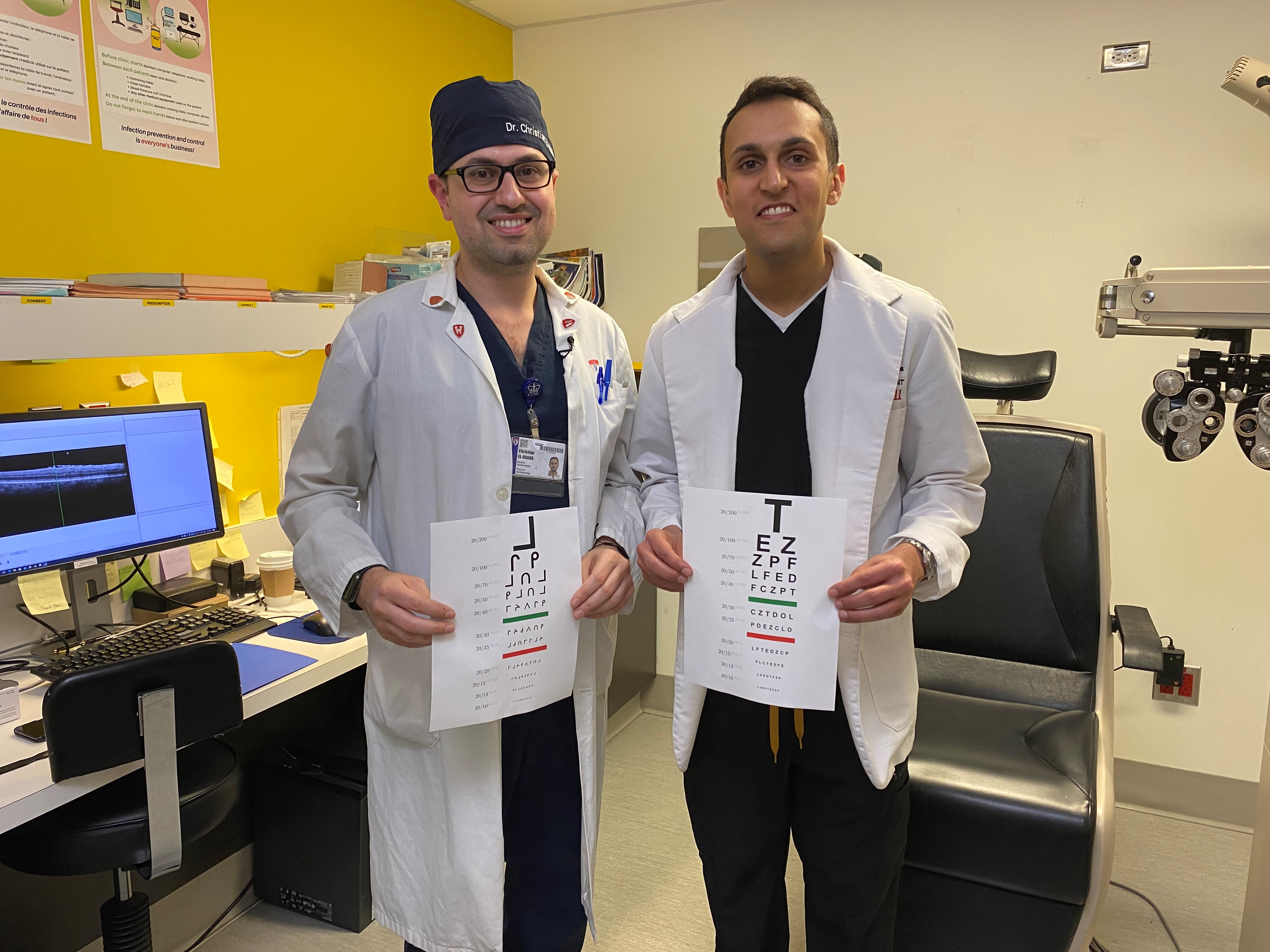 Doctors develop first eye chart with characters used in Indigenous languages