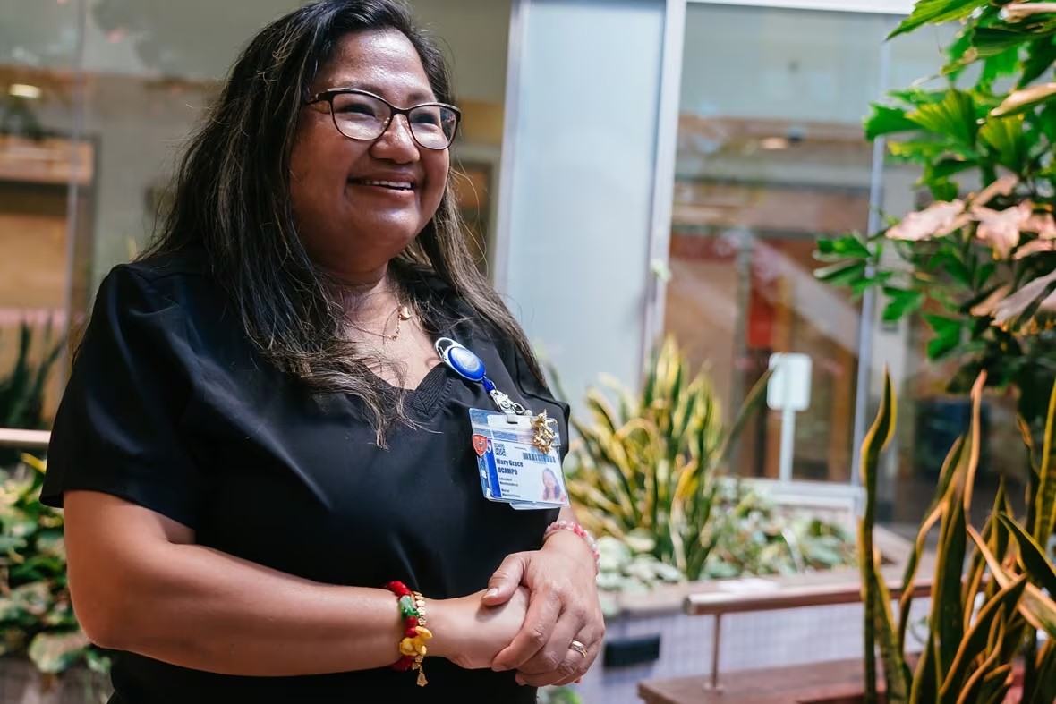 For nurse Mary Grace Ocampo, community comes first in everything she does