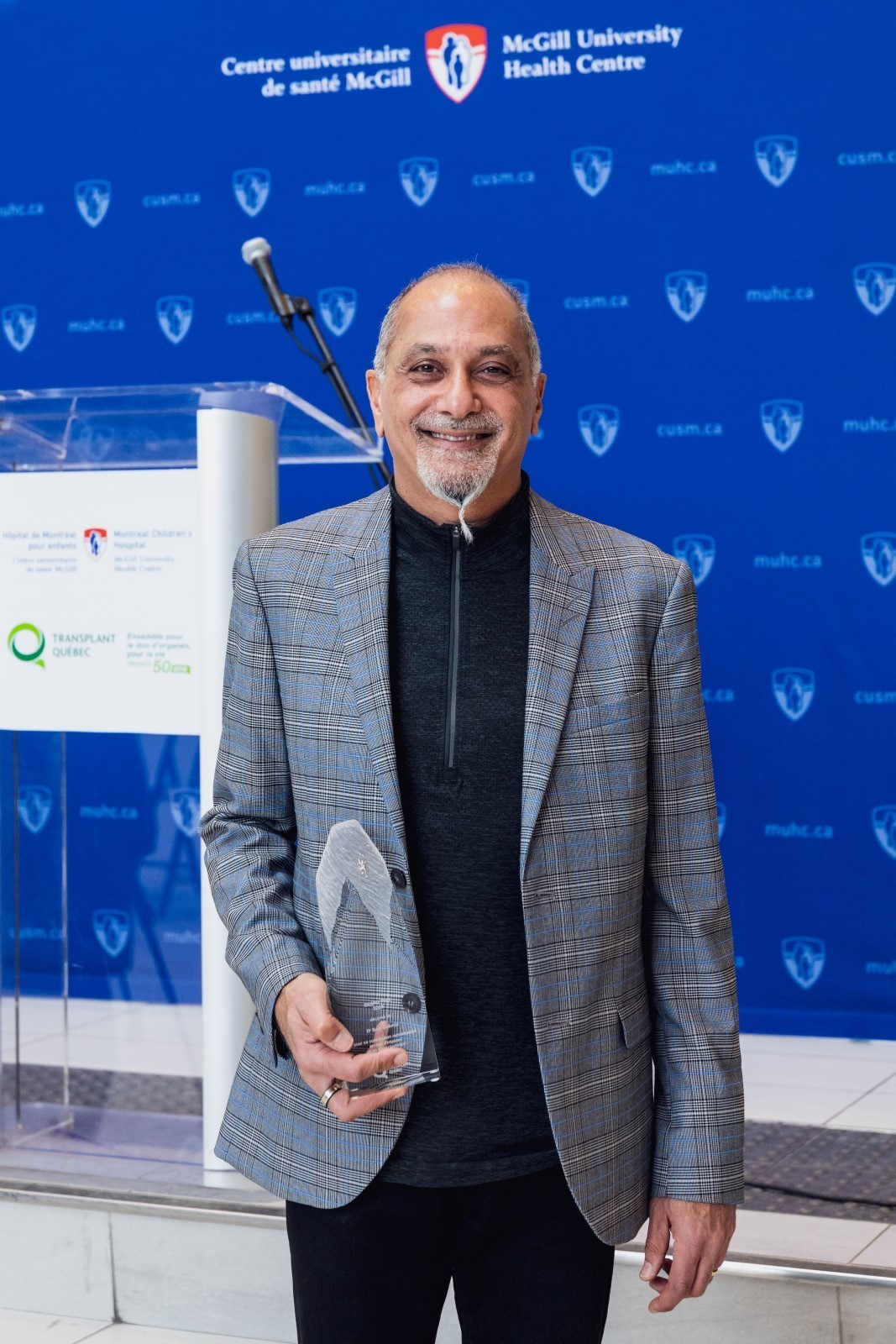 Dr. Sam Shemie wins Transplant Québec’s Grand Prix