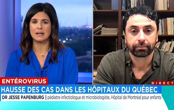 Enterovirus season in full swing