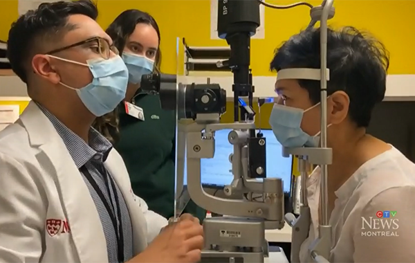 The MUHC’s 20th annual free eye clinic was a success