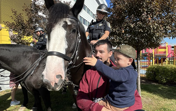 SPVM cavalry puts a smile on MCH patients' faces