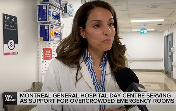 The Montreal General Hospital (MGH) Medical Day Centre reduces pressure on emergency rooms