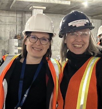 The expansion work at Lachine Hospital is progressing well