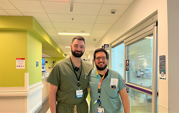 Lieutenant in the army and specialized nurse practitioner: two passions at the heart of Peter Maklan's life