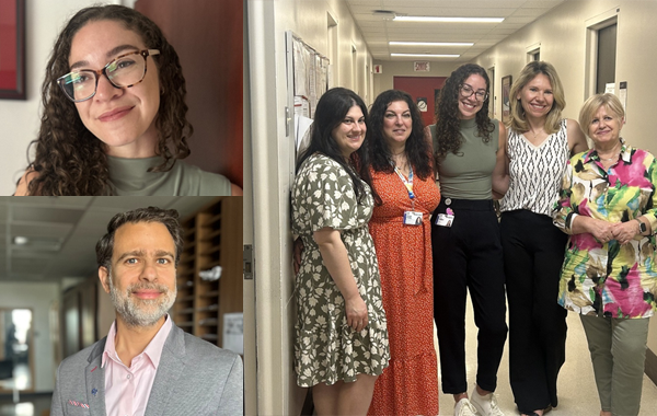 Dr. Laura Horowitz receives care from Dr. Rami Massie of the Neuro