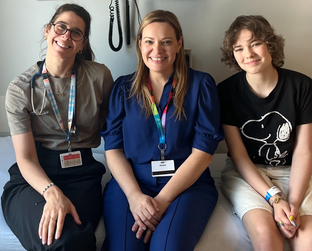 A treatment never seen before in Quebec for an extraordinary patient