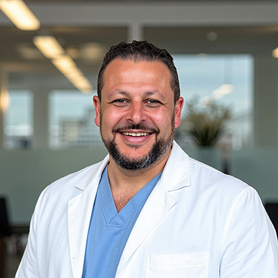 Dr. Ahmed Aoude, Director of the Division of Orthopaedic Surgery at the MUHC and a researcher at the Research Institute of the MUHC (The Institute)