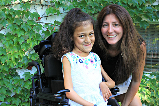 Arielle and her mother, Isabelle Boudreault