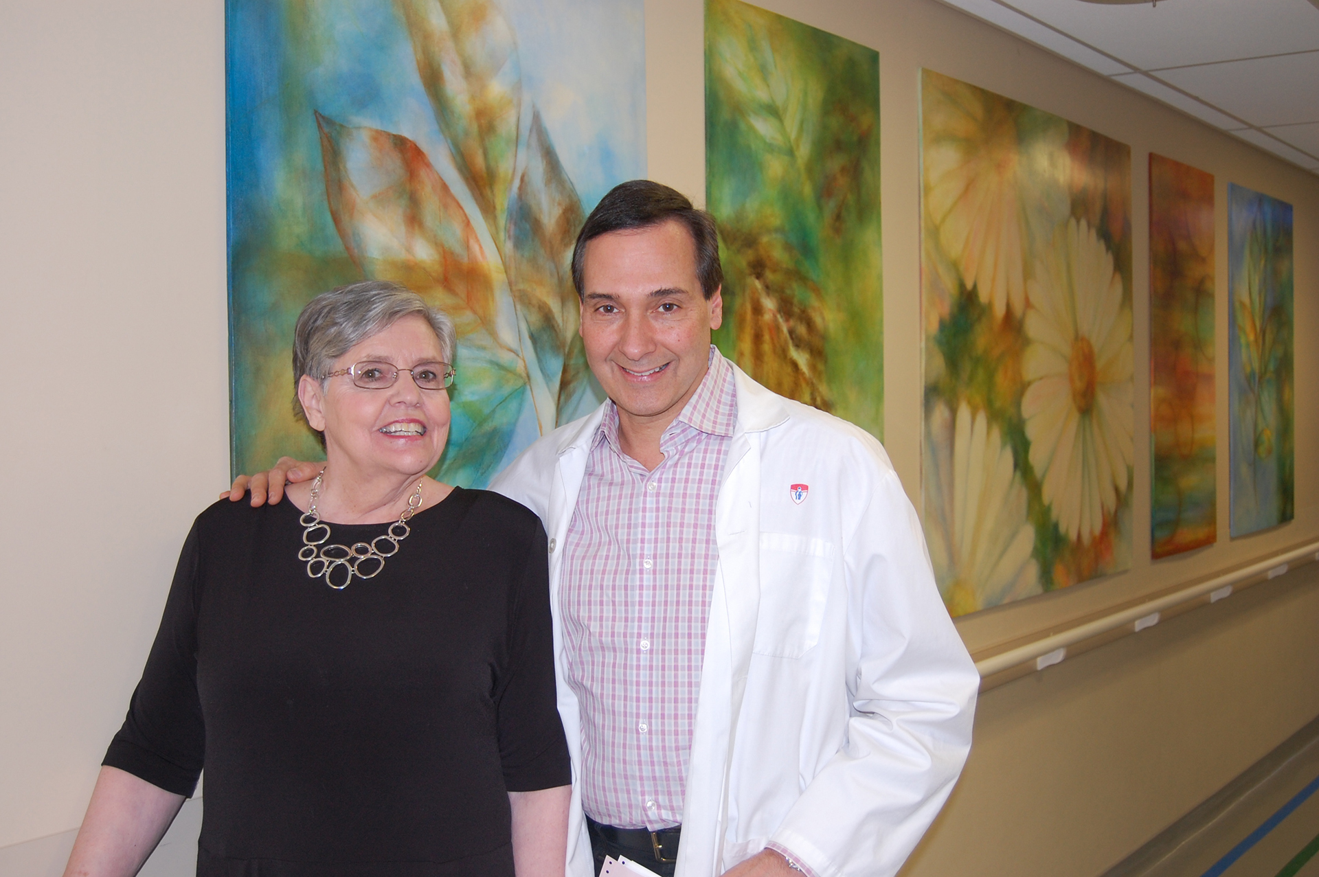 Dr. Barkun and Marguerite