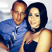 Melina and her boyfriend Melina and her boyfriend