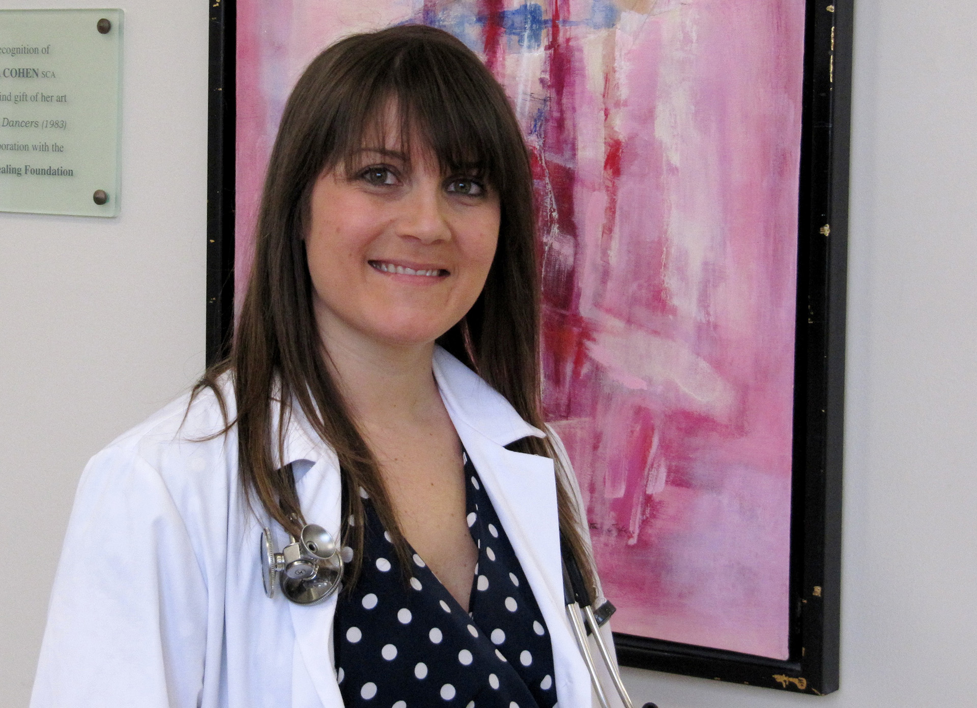 Jenna Berger, chief-resident in Cardiology, Montreal General Hospital of the MUHC