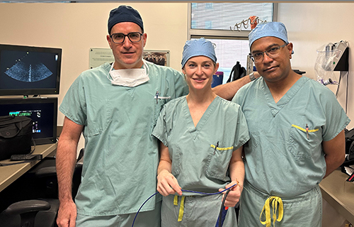 Dr. Vidal Essebag, Dr. Jacqueline Joza and Dr. Atul Verma