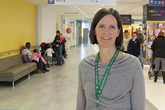 Dr. Bethany Foster, researcher at the RI-MUHC and pediatric nephrologist at the Montreal Children’s Hospital of the MUHC