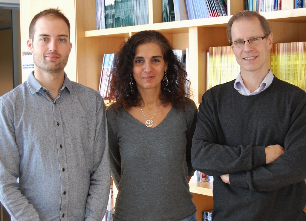 Dr. Simon Papillon-Cavanagh, Dr. Nada Jabado and Dr. Jacek Majewski have worked together on more than one research project.

