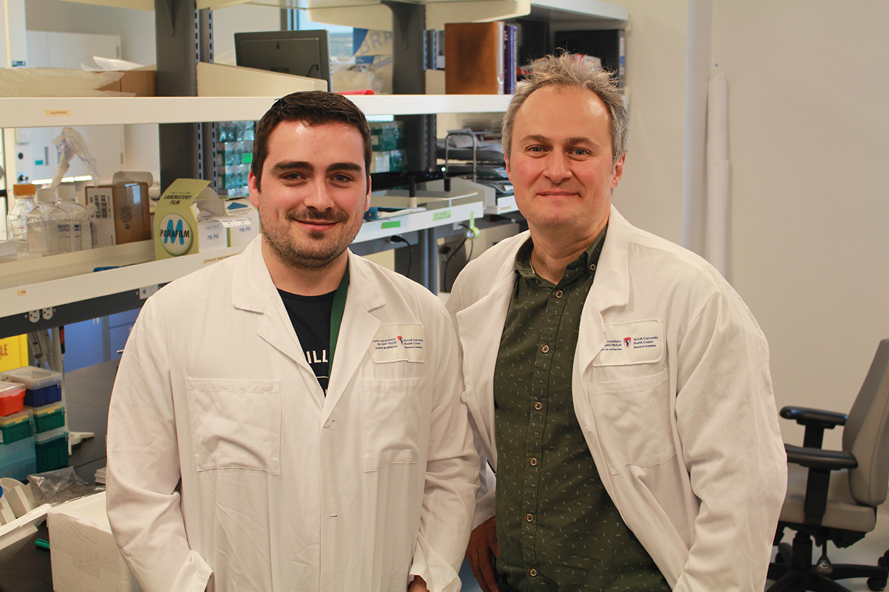 Dr. Erwan Pernet and Dr. Maziar Divangahi, scientists at the RI-MUHC, have identified a lipid target to “tone down” the hyper-active immunity to influenza infection.