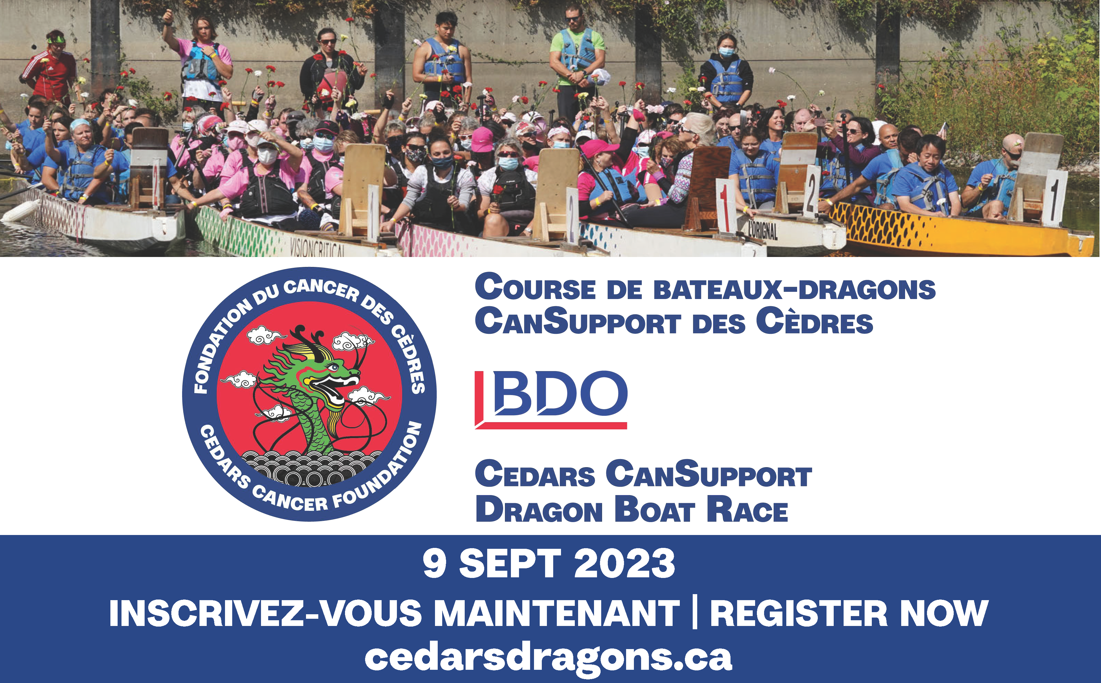 Cedars CanSupport Dragon Boat Race