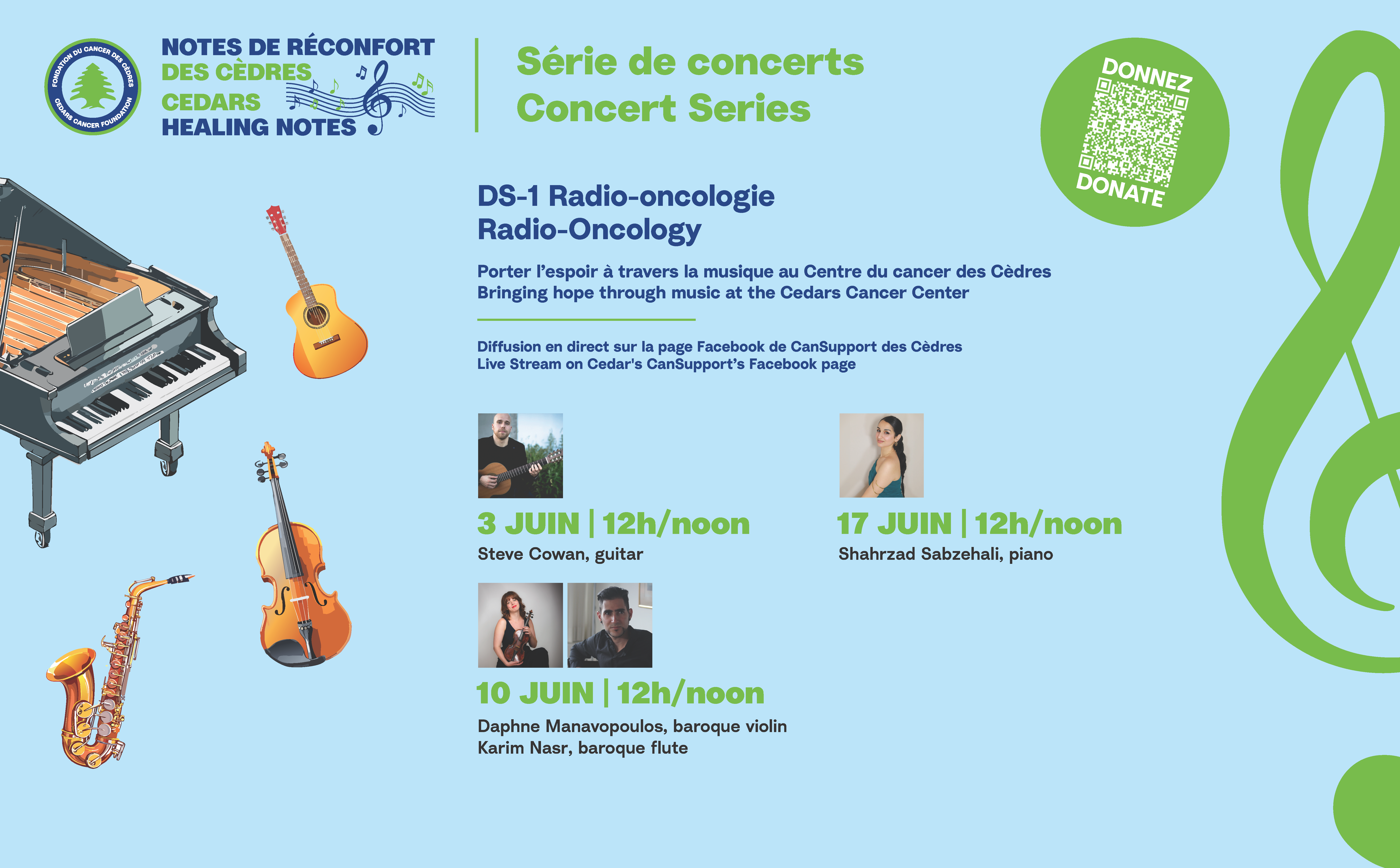 Cedars Healing Notes Concert Series