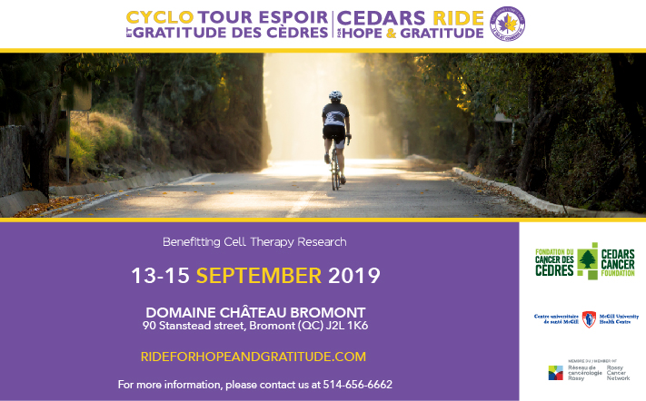 Cedars Ride for Hope & Gratitude