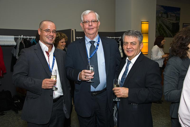 MUHC people during the Thank you cocktail