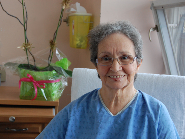 Eliane Dalcourt, patient of the Elder Friendly program